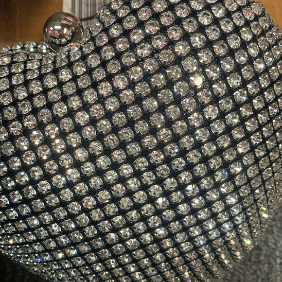 Anthropologie Billini  Rhinestone clutch  Bag new with tags - Picture 4 of 7